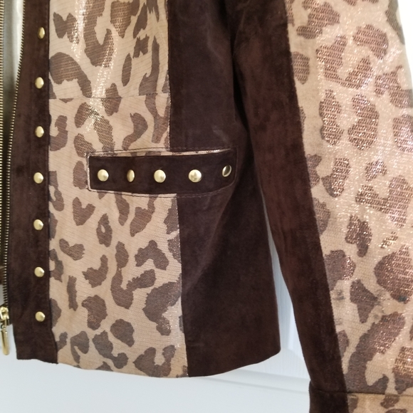 SHARIF 1827 Couture Suede  Leather Jacket - Picture 4 of 4